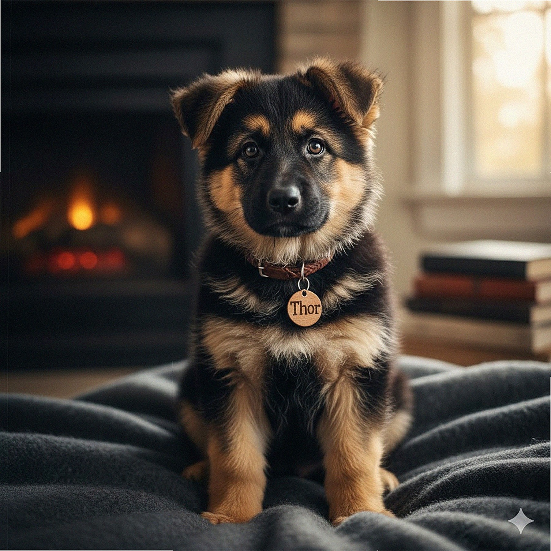 Chiot Berger Allemand mâle Thor de 3 mois explorant la nature, tempérament équilibré et curieux